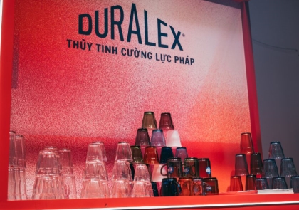 Lần đầu tiên DURALEX kết hợp với ICEHOT tổ chức sự kiện 