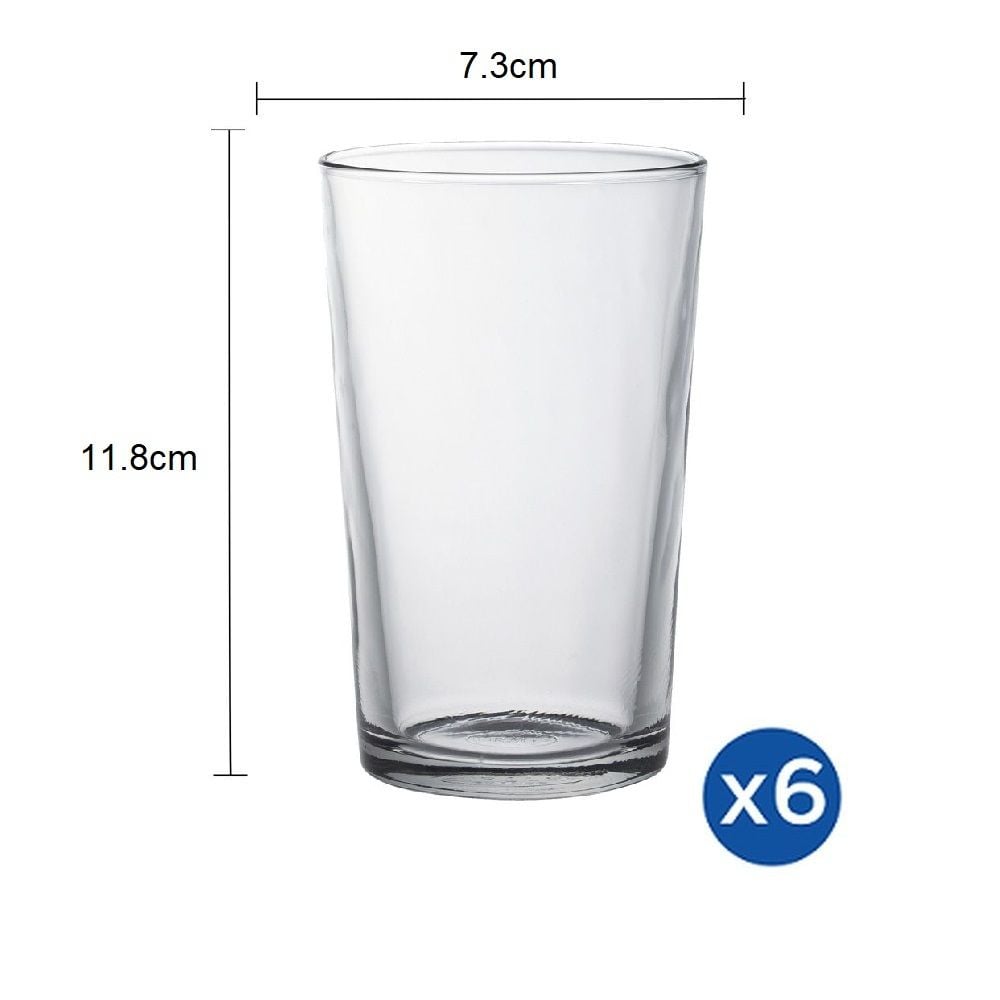 Bộ 6 Ly cao Unie trong Clear 330ml