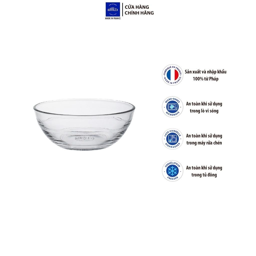 Bộ 6 Chén Gigogne trong Clear 10.5cm