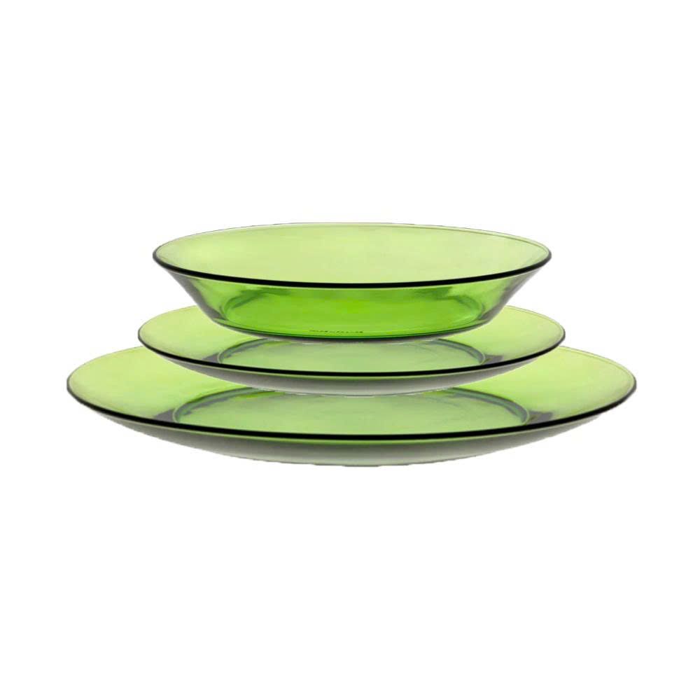 Bộ 3 dĩa 3 size Lys Xanh Green