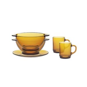 Bộ bàn ăn 5 món Lys vàng Amber